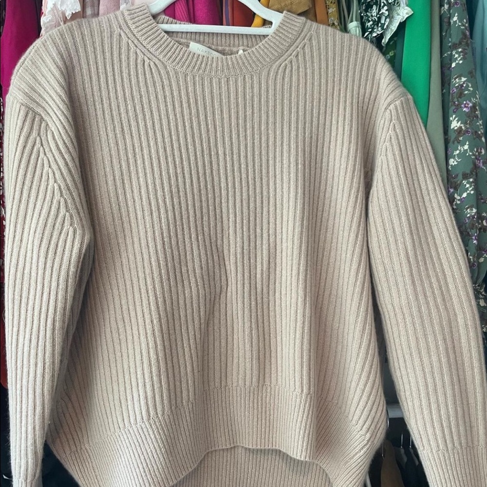 Naked Cashmere sweater, nude pink, small